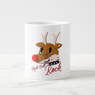 Caneca De Café Grande Mikitiez rock do sino punk gothmas rena