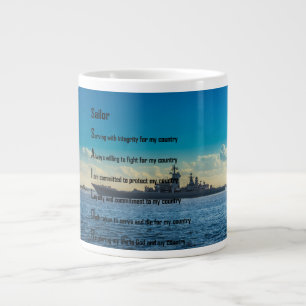 Caneca De Café Grande Minha Coleção Militar