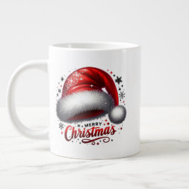 Caneca De Café Grande Minimal Christmas Mug | Line Art Tree | KaliraArts