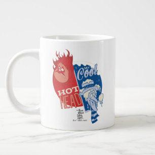 Caneca De Café Grande Miser de calor Cabeça quente e Neve Miser Sr. Lega