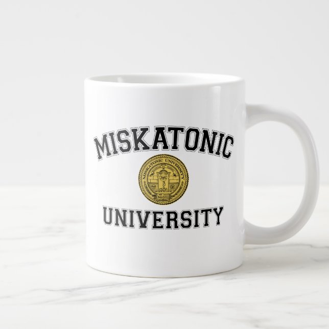 Caneca De Café Grande MIskatonic University Mug (Direita)