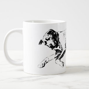 Caneca De Café Grande Mistura de Cova Adormecida, Natal Aconchegante