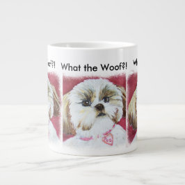 CANECA DE CAFÉ GRANDE MISTURA DE SHIH TZU BRINQUEDO