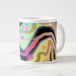 Caneca De Café Grande Mistura Geo para Ocasiões Especiais