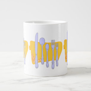 Caneca De Café Grande Modelo Design de Cozinhar para dinnerware