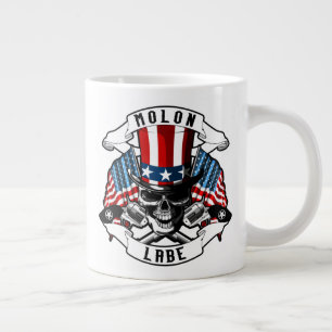 Caneca De Café Grande "MOLON LABE" 20oz