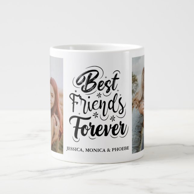 Caneca De Café Grande Momentos de Amizade Mug (Frente)