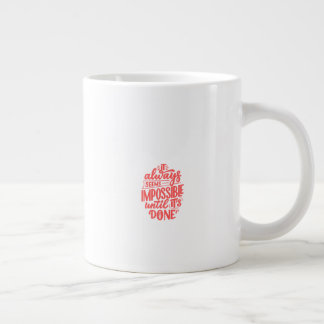 Caneca De Café Grande Momentos Diários de Café Inspirador