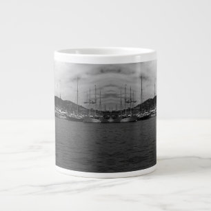 Caneca De Café Grande Monaco Principado Vintage O porto