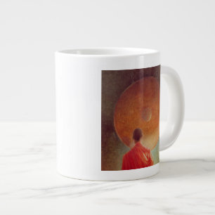 Caneca De Café Grande Monge nova com gongo