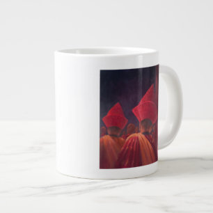 Caneca De Café Grande Monges budistas Bhutan 2012