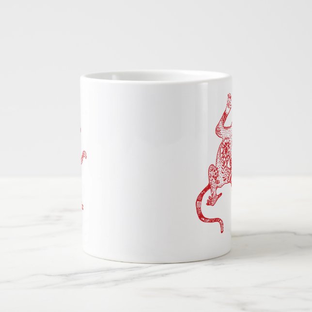 Caneca De Café Grande Monkey Mug (Frente)