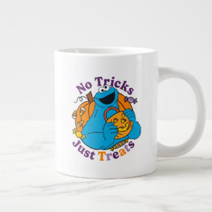 Caneca De Café Grande Monstro Come Biscoitos Sem Travessuras, Só Gulos