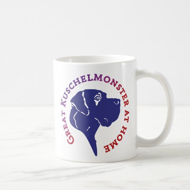Caneca De Café Grande Monstro de Abraço (Direita)