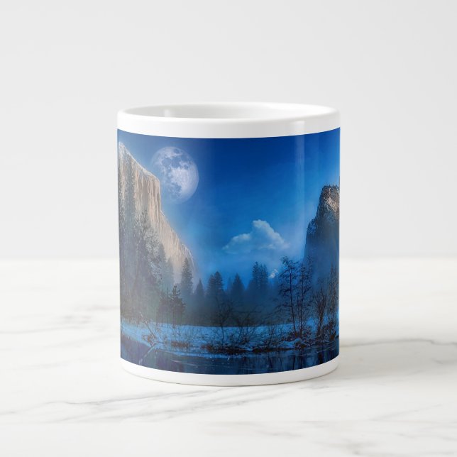 Caneca De Café Grande Montanhas (Frente)