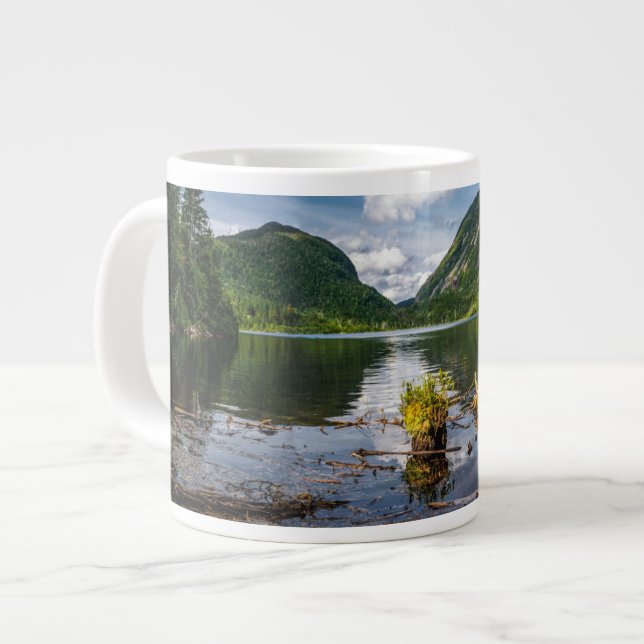 Caneca De Café Grande Montanhas | Adirondack High Peaks, Nova Iorque (Frente Esquerda)