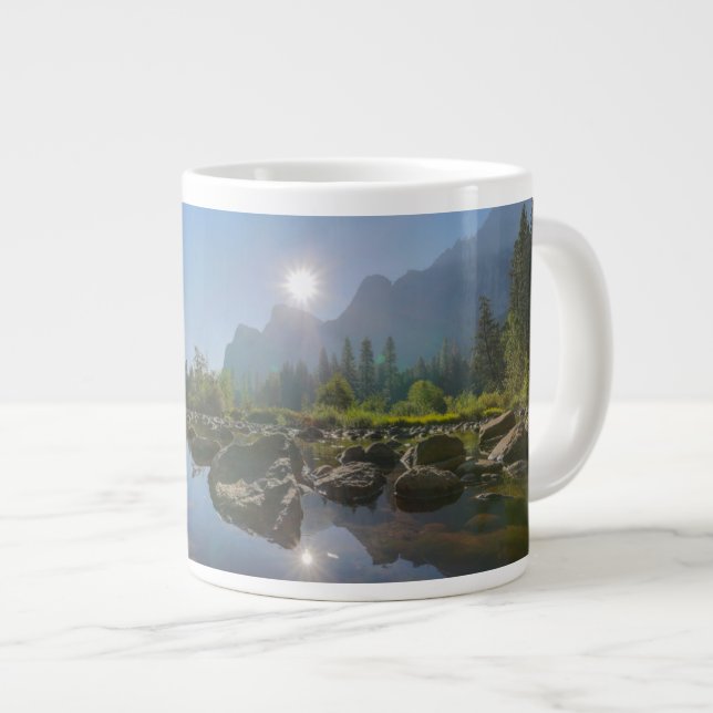 Caneca De Café Grande Montanhas | El Capitan Yosemite Park, Califórnia (Frente Esquerda)