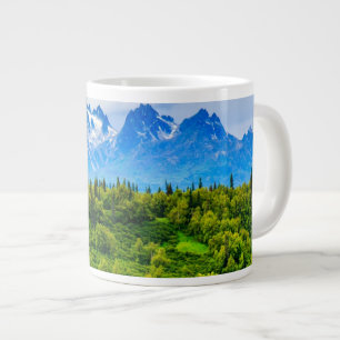 Caneca De Café Grande Montanhas Majestosas do Alasca