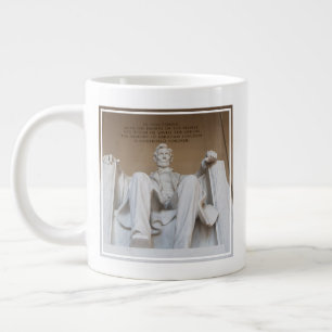 Caneca De Café Grande Monumentos   Memorial Lincoln