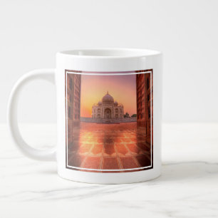 Caneca De Café Grande Monumentos Taj Mahal, Índia à Sunset