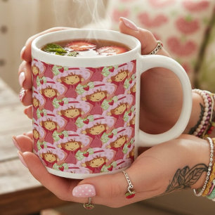 Caneca De Café Grande Morango