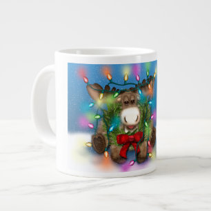 Caneca De Café Grande Mose de Natal 20 oz.Caneca