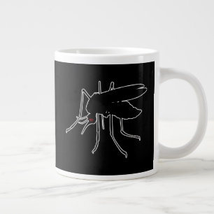 Caneca De Café Grande Mosquitos Mosquito Marvae - Geek de entomologia