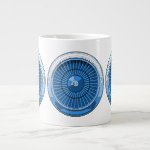 Caneca De Café Grande Motor a Jato