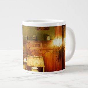 Caneca De Café Grande Móveis - O viajante do mundo