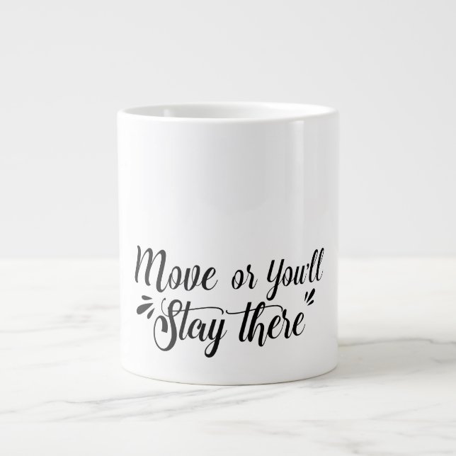 Caneca De Café Grande MoveOrYST Mug (11 oz) Specialty Mug (Frente)