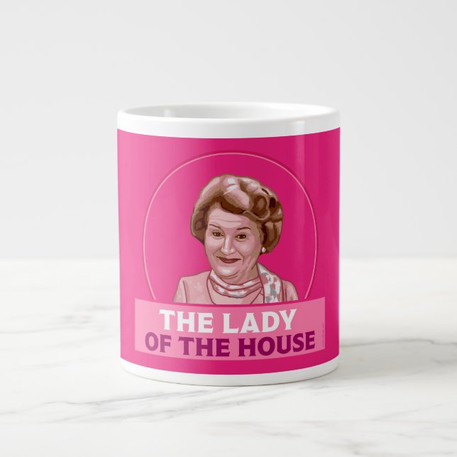 Caneca De Café Grande Mrs Bucket - Keeping Up Appearances (Frente)
