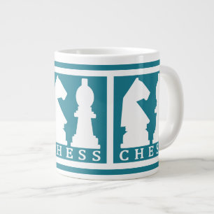 Caneca De Café Grande Mudança de cor personalizada CHESS