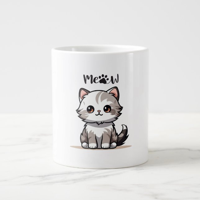 Caneca De Café Grande mug (Frente)