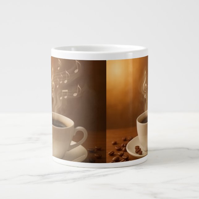 Caneca De Café Grande Mug (Frente)