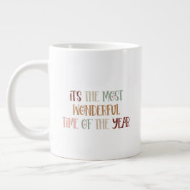 Caneca De Café Grande Mug (591 ml) - It's The Most Wonderful Time