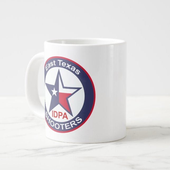 Caneca De Café Grande Mug Bowl 20 oz (Frente Esquerda)