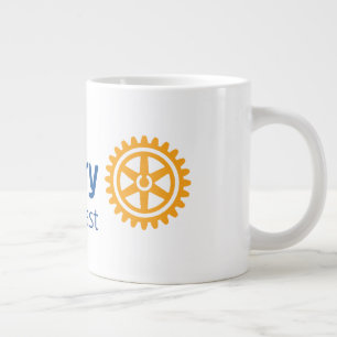 Caneca De Café Grande Mug Café Clube Rotativo Oriental Indianapolis