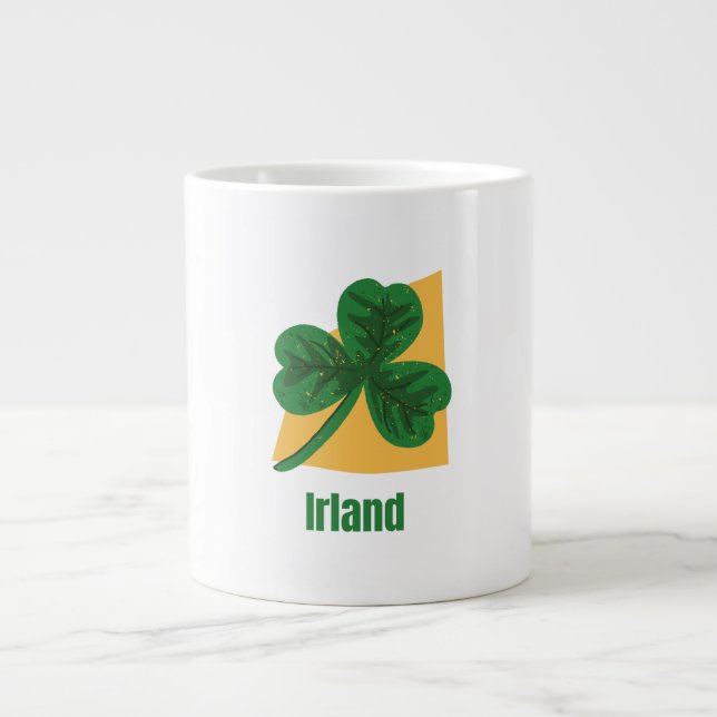 Caneca De Café Grande Mug coffee sample  irland république  (Frente)