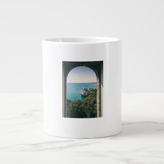 Caneca De Café Grande Mug coffee sample panorama  (Frente)