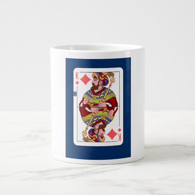 Caneca De Café Grande Mug coffee sample roi belote  (Frente)