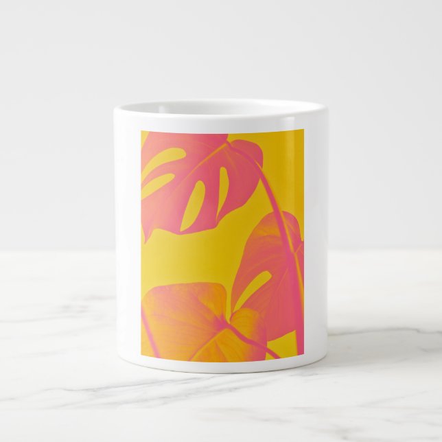 Caneca De Café Grande Mug coffee sample tropical  (Frente)