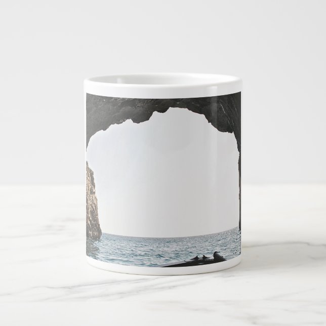 Caneca De Café Grande Mug coffee sea (Frente)