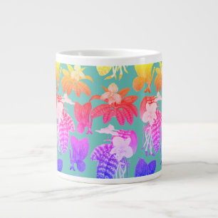 Caneca De Café Grande Mug de café com padrão de Havaí