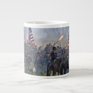 Caneca De Café Grande Mug de café da Guerra Civil