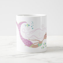 Mug De Café De Sereia