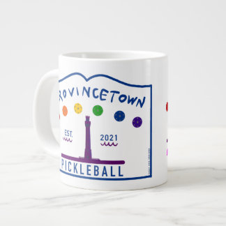 Caneca De Café Grande Mug de café gigante WH Ptown Pickleball