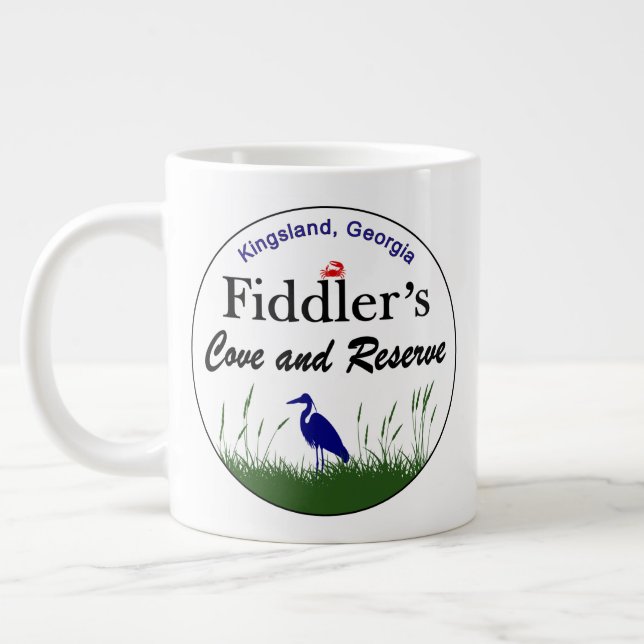 Caneca De Café Grande Mug de café Jumbo do Fiddler (Esquerda)