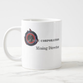 Caneca De Café Grande Mug de Especialidade do Diretor de Mineração