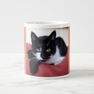 Caneca De Café Grande Mug de foto de gato jumbo