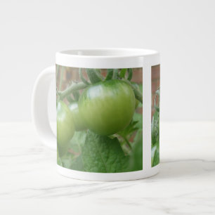 Caneca De Café Grande Mug de tomate verde